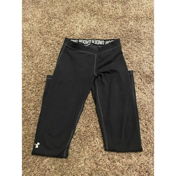 Under Armour Women's Black Skinny Leggings Small - Picture 2 of 12